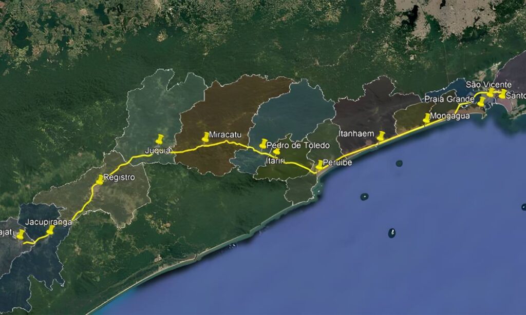 Projeto ferroviário Santos–Cajati da CPTM ligará o litoral paulista ao Vale do Ribeira