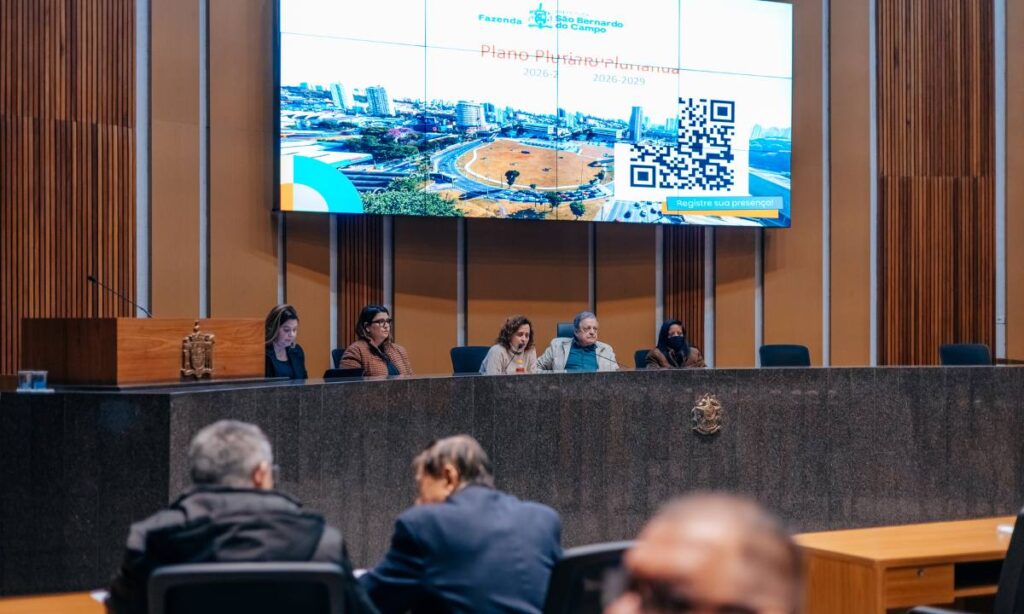 Em audiência do PPA 2026-2029, Prefeitura de São Bernardo destaca participação popular com quase 95% das contribuições