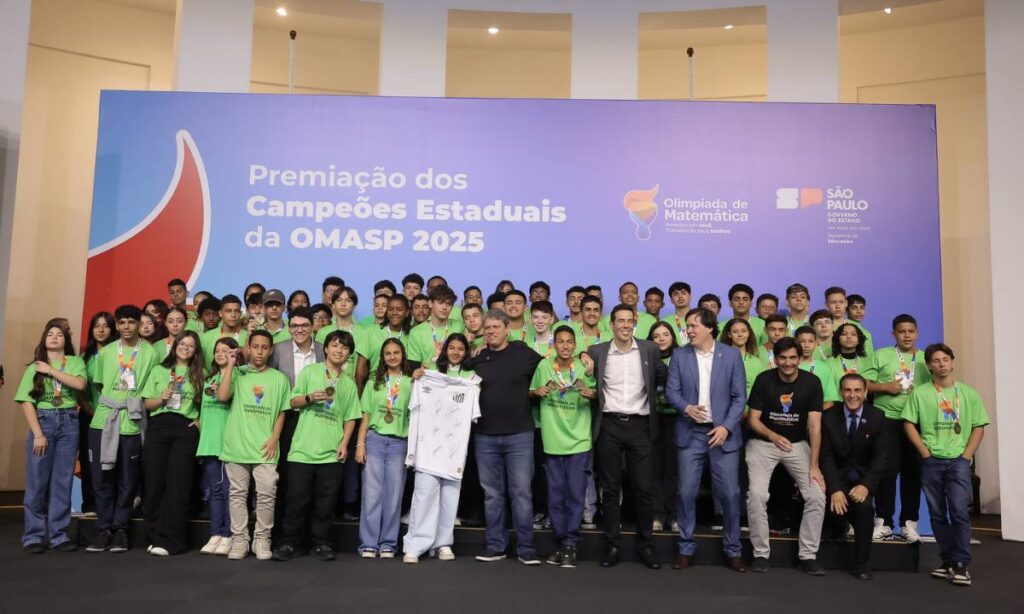 Olimpíada de Matemática paulista revela talentos: 225 ouros e preparação rumo à OBM