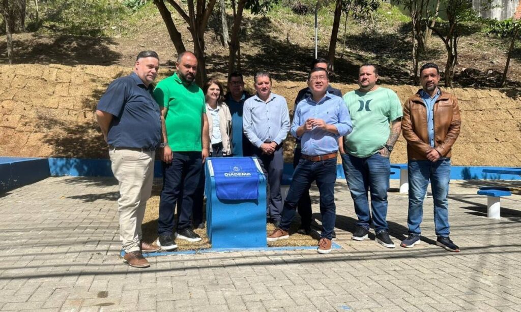 Prefeitura de Diadema entrega oitava praça e quadra esportiva revitalizadas
