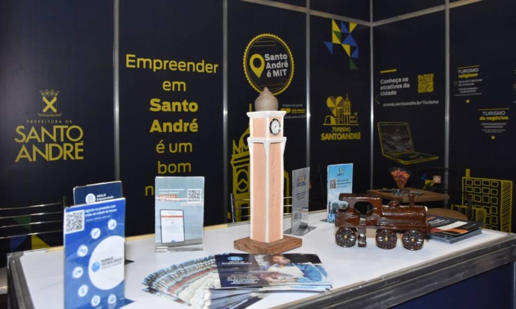 Santo André destaca ambiente de negócios e turismo na Feira do Empreendedor do Sebrae