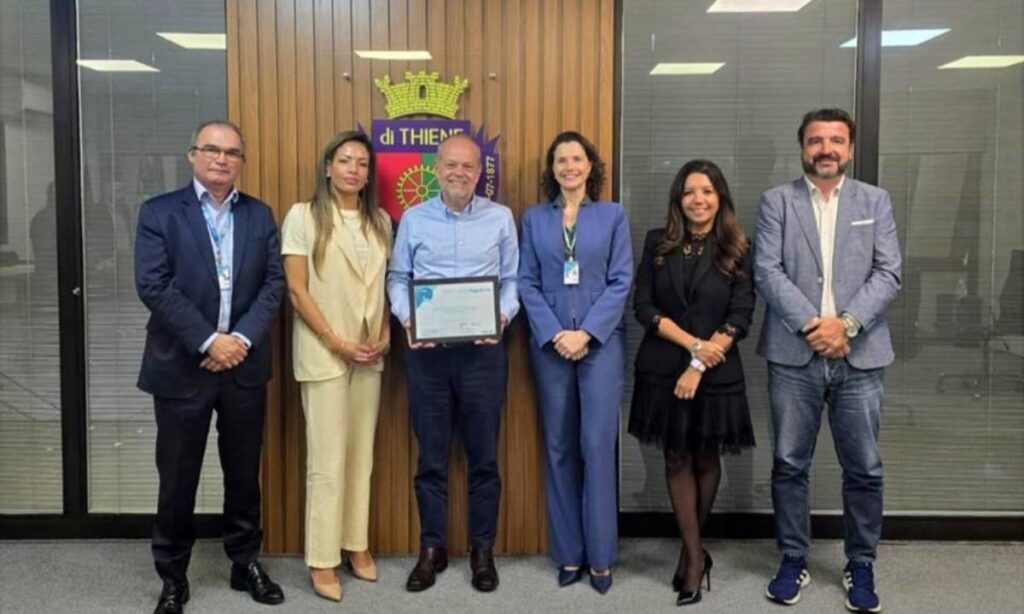 São Caetano do Sul recebe Selo CAIXA Gestão Sustentável São Caetano do Sul recebe Selo CAIXA Gestão Sustentável