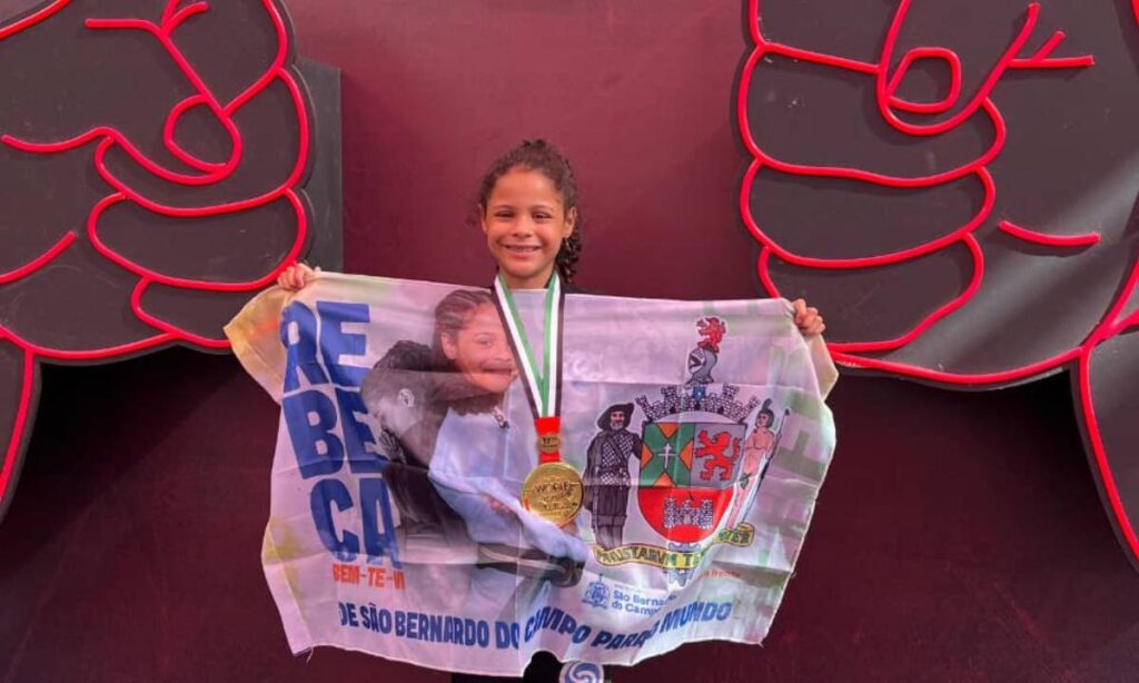 Atleta de São Bernardo, Rebeca Bem-Te-Vi é campeã mundial em Abu Dhabi Atleta de São Bernardo, Rebeca Bem-Te-Vi é campeã mundial em Abu Dhabi