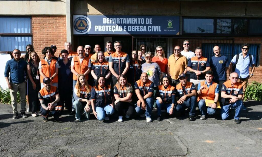 Defesa Civil de Santo André é a segunda melhor do Brasil em índice de capacidade Defesa Civil de Santo André é a segunda melhor do Brasil em índice de capacidade