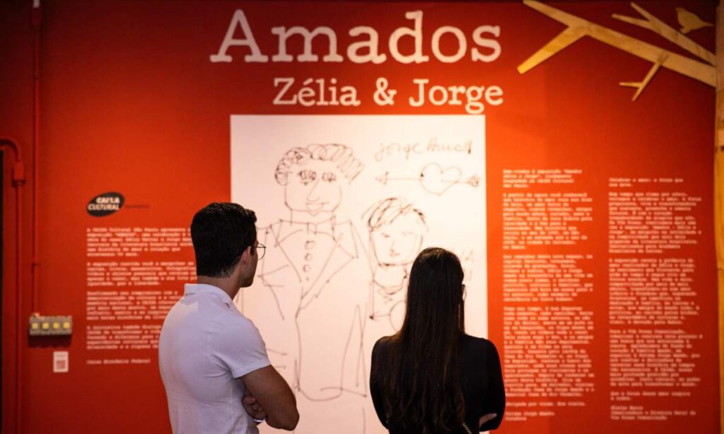 Exposição Amados – Zélia & Jorge chega a São Paulo e celebra o amor e a obra de dois ícones da literatura brasileira
