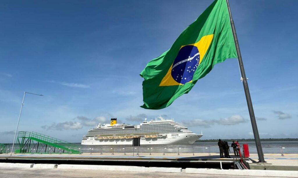 Navio Costa Diadema é palco para o lançamento de documentário e mostra fotográfica sobre a região amazônica durante a Cop 30
