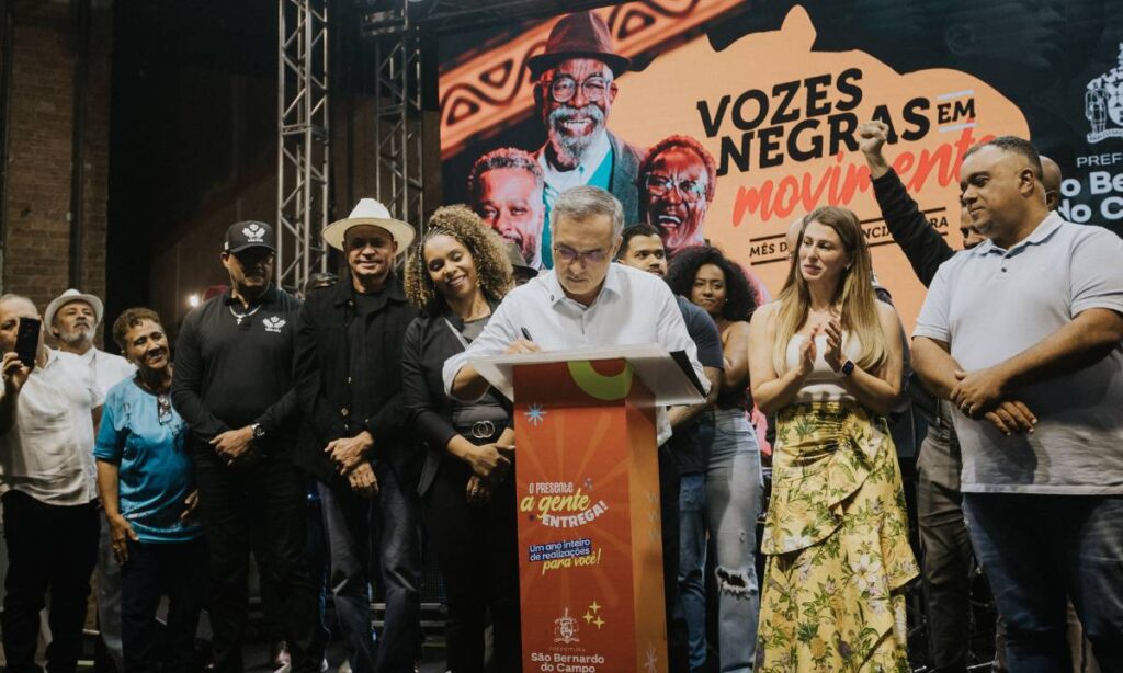 No Dia da Consciência Negra, São Bernardo sanciona Plano Municipal de Políticas Culturais