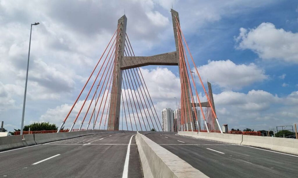 Ponte Estaiada de São Bernardo será entregue neste sábado (20) com evento esportivo