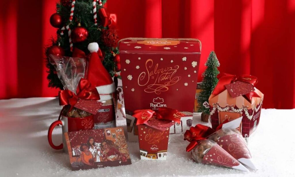 PopCorn Gourmet celebra o Natal com sua pipoca de Panettone e a campanha Sabores que Despertam Memórias PopCorn Gourmet celebra o Natal com sua pipoca de Panettone e a campanha Sabores que Despertam Memórias