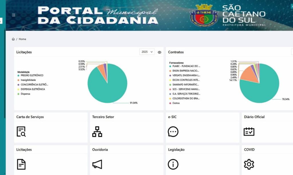 Prefeitura de São Caetano recebe selo de transparência da Associação dos Membros dos Tribunais de Contas Prefeitura de São Caetano recebe selo de transparência da Associação dos Membros dos Tribunais de Contas