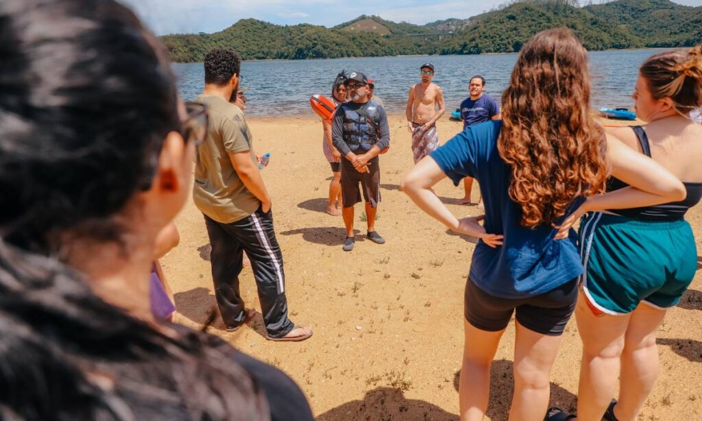 Remando para a Vida reúne pacientes dos CAPS em celebração no Parque Estoril Remando para a Vida reúne pacientes dos CAPS em celebração no Parque Estoril
