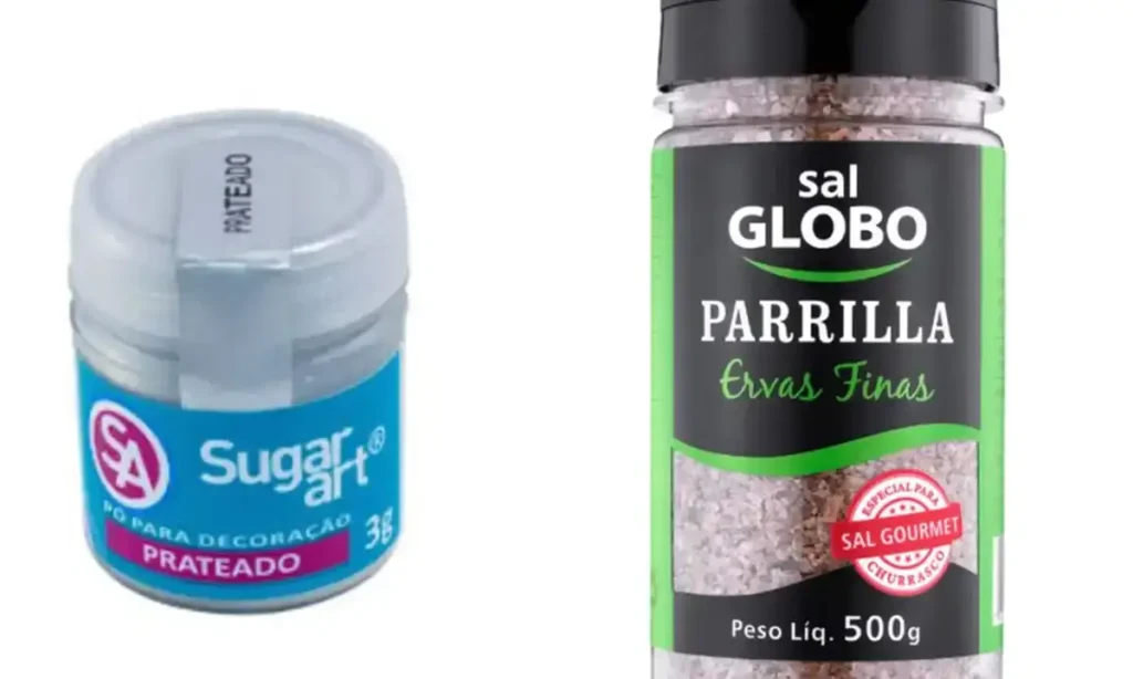 Anvisa determina suspensão de pó para decoração e lote de sal grosso iodado Anvisa determina suspensão de pó para decoração e lote de sal grosso iodado