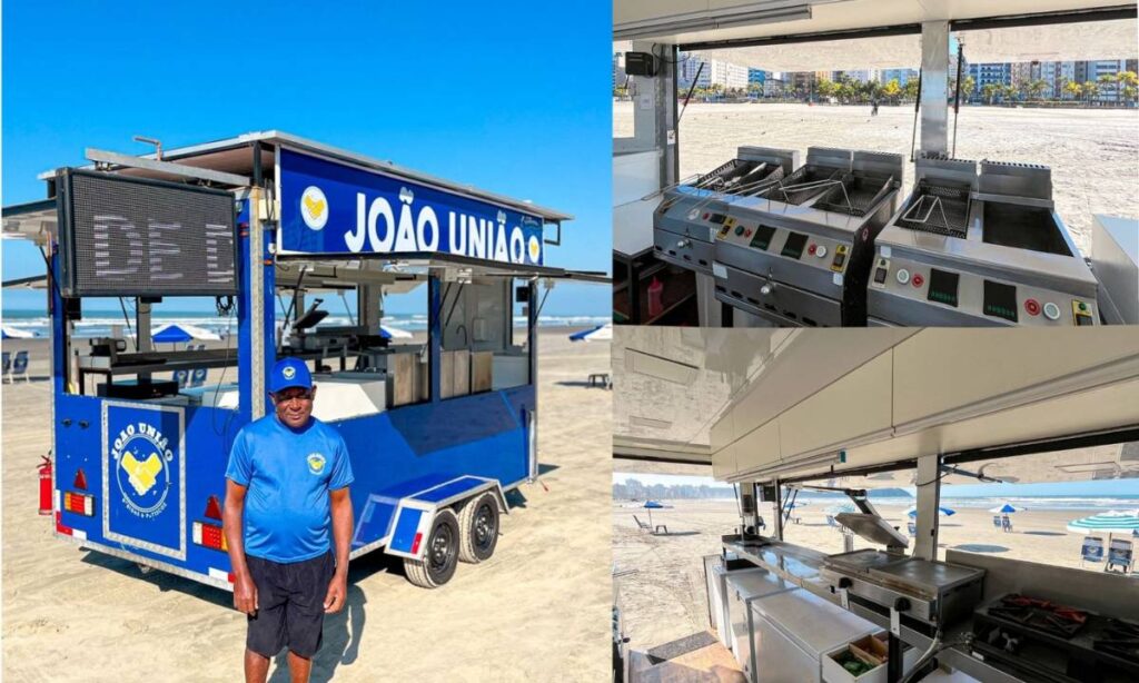 Banco do Povo impulsiona food truck de empreendedor da Praia Grande, no litoral paulista