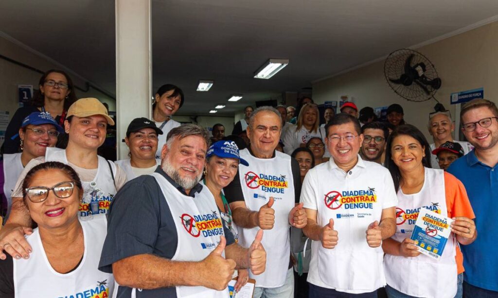 Diadema realiza mutirão porta a porta e antecipa compra de exames, com procedimentos rápidos para detecção da dengue