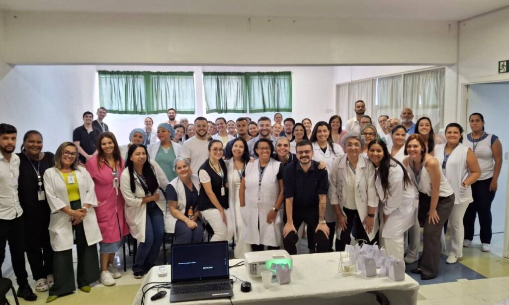 Hospital Nardini promove palestra sobre saúde mental no trabalho durante o Janeiro Branco