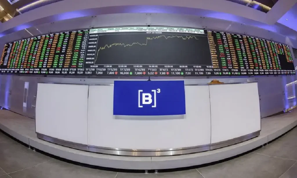 Painel da B3 mostra Ibovespa em alta histórica acima dos 180 mil pontos