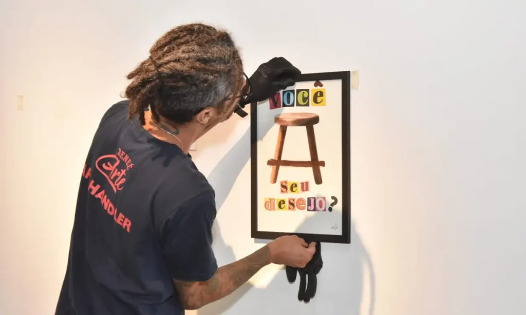 Mostra promove reflexão sobre processo criativo no Salão de Exposições do Paço de Santo André