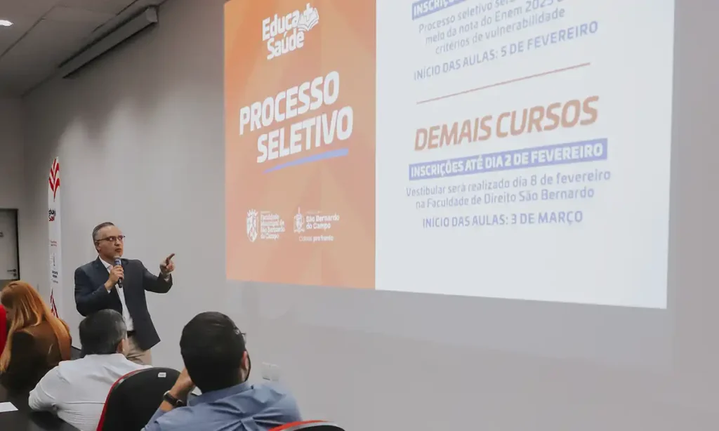 Prefeitura de São Bernardo lança Programa Educa Mais Saúde com bolsas integrais para cursos superiores