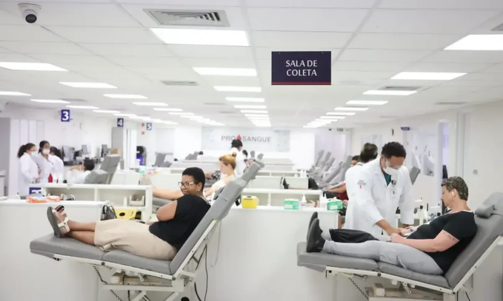 Queda nas doações de sangue acende alerta na Pró-Sangue em SP
