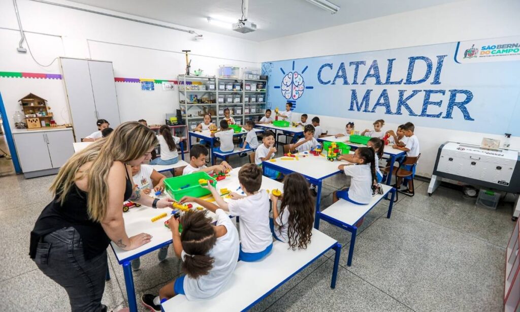 São Bernardo terá mais de 76 mil alunos na rede municipal neste ano, aumento de 7% na comparação com 2025
