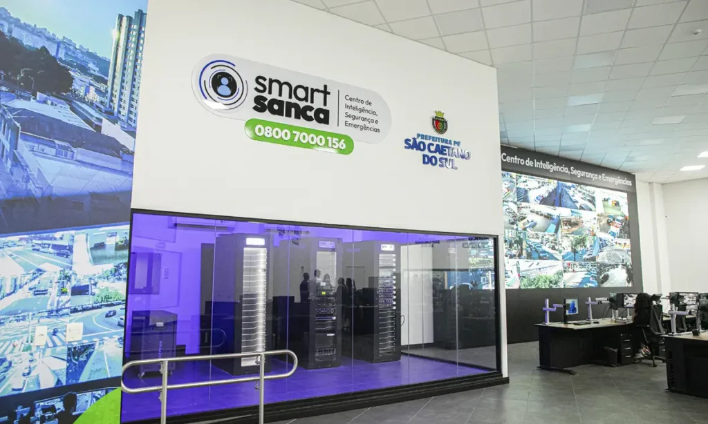 São Caetano amplia uso de inteligência artificial no Smart Sanca e reforça segurança urbana