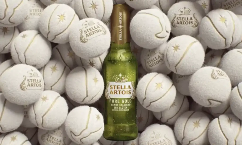 Stella Artois Pure Gold celebra o patrocínio oficial ao Australian Open 2026.