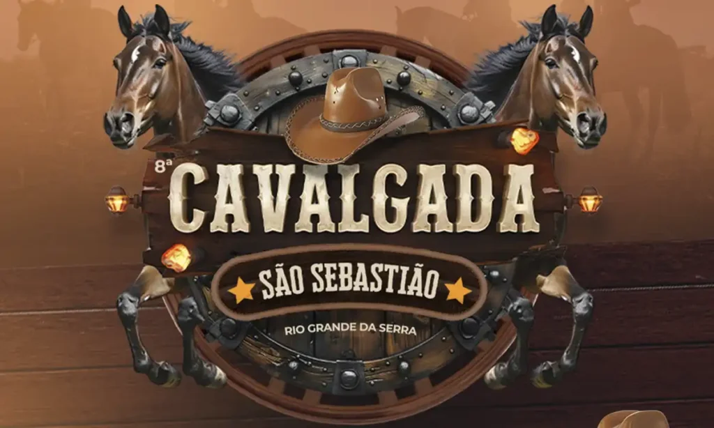 Tradição e fé: 8ª Cavalgada de São Sebastião vai movimentar Rio Grande da Serra neste domingo