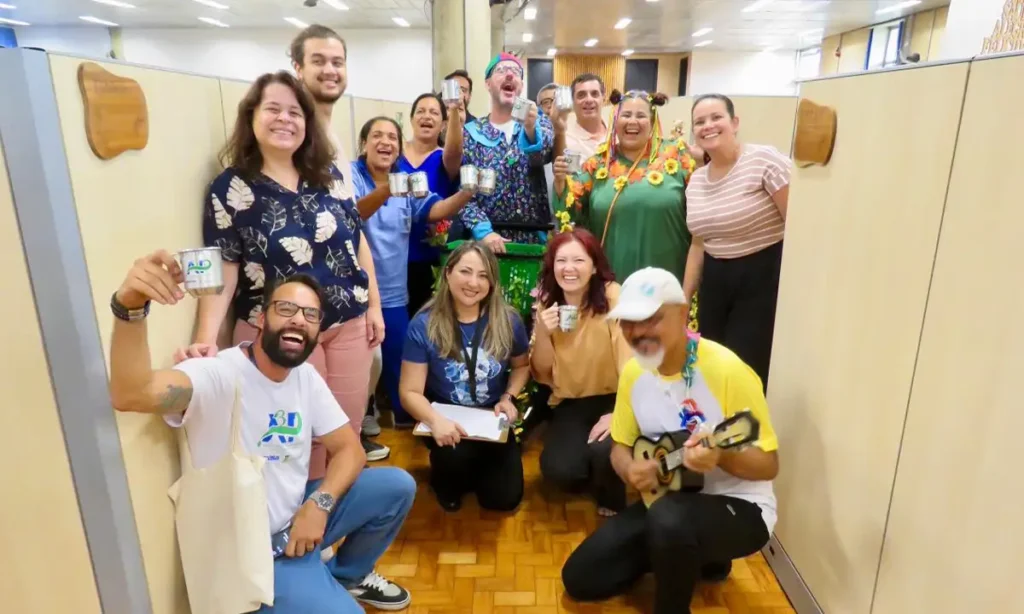 Ação incentiva redução do uso de copos de plástico na Prefeitura de Santo André