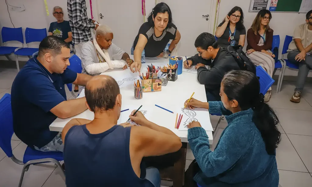 Atividade no Caps de São Bernardo marca Dia Nacional de Combate às Drogas e ao Alcoolismo Atividade no Caps de São Bernardo marca Dia Nacional de Combate às Drogas e ao Alcoolismo