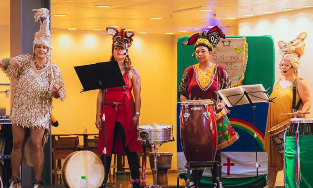 Biblioteca Belmonte realiza super semana de programações com teatro, intervenção e contações de história Biblioteca Belmonte realiza super semana de programações com teatro, intervenção e contações de história