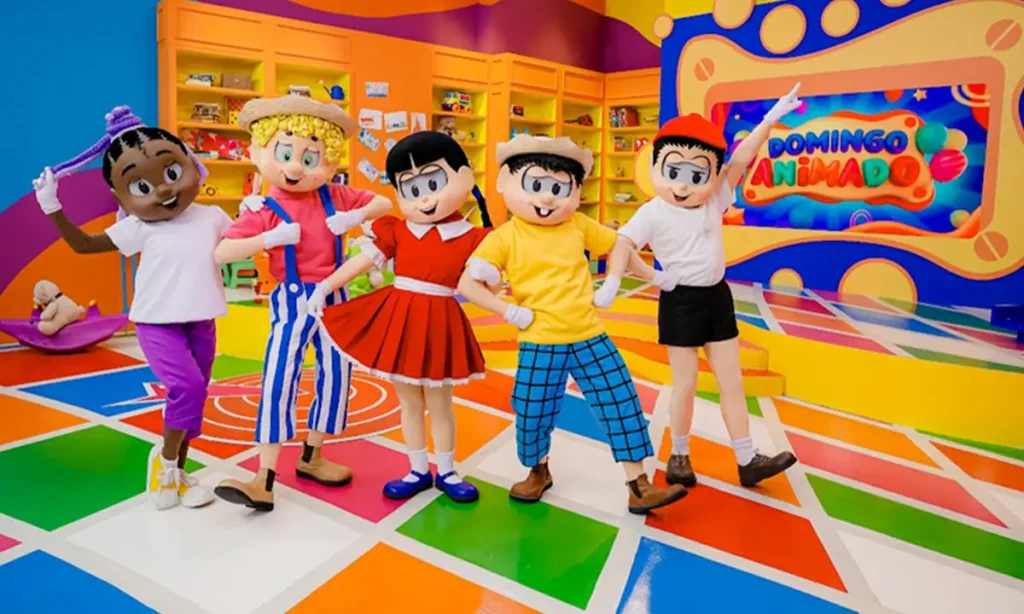 Chico Bento e Turma da Mônica levam clima da roça ao palco do "Domingo Animado" neste domingo (22)