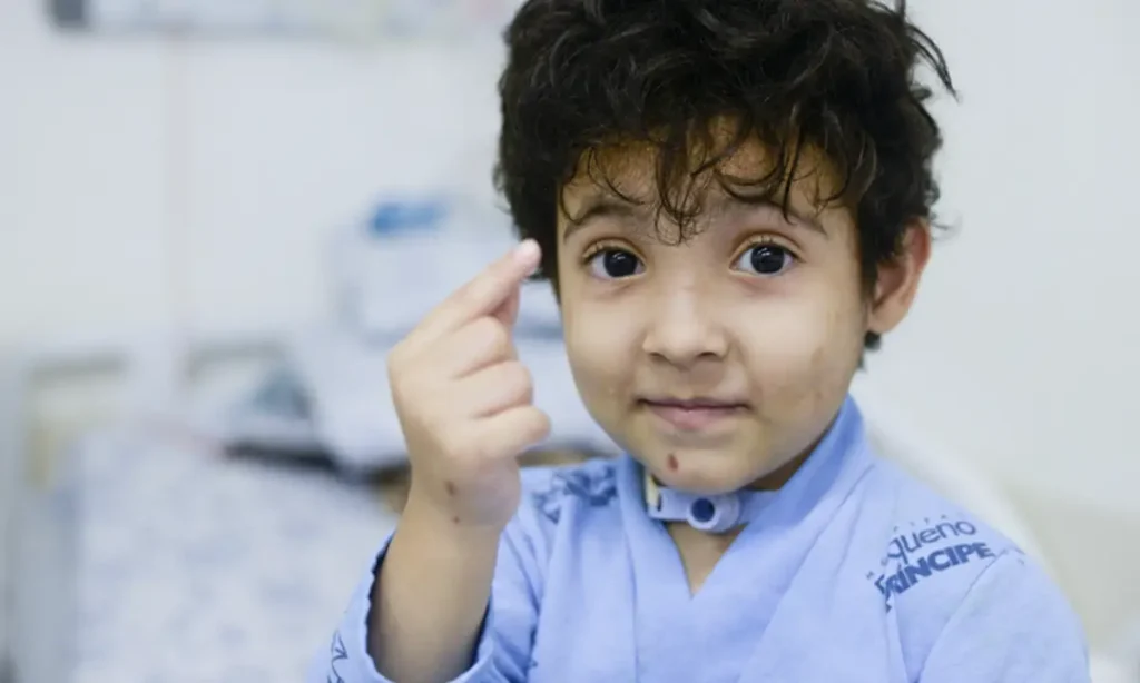 Hospital Pequeno Príncipe promove aula online gratuita sobre cuidados com traqueostomia infantil