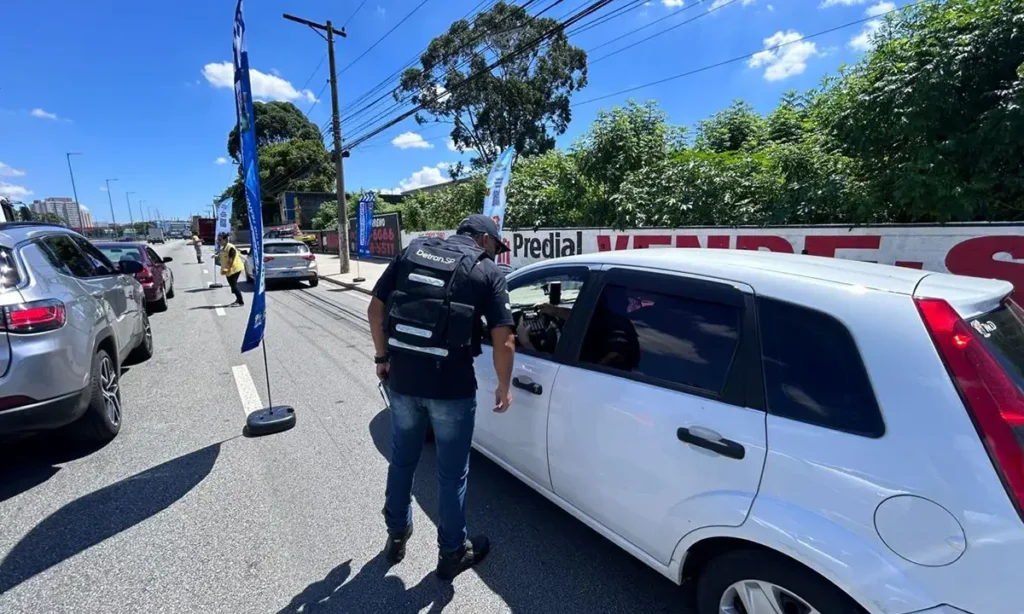 Prefeitura de São Caetano, Detran-SP e Prefeitura de Santo André e realizam blitz visando trânsito seguro no Carnaval