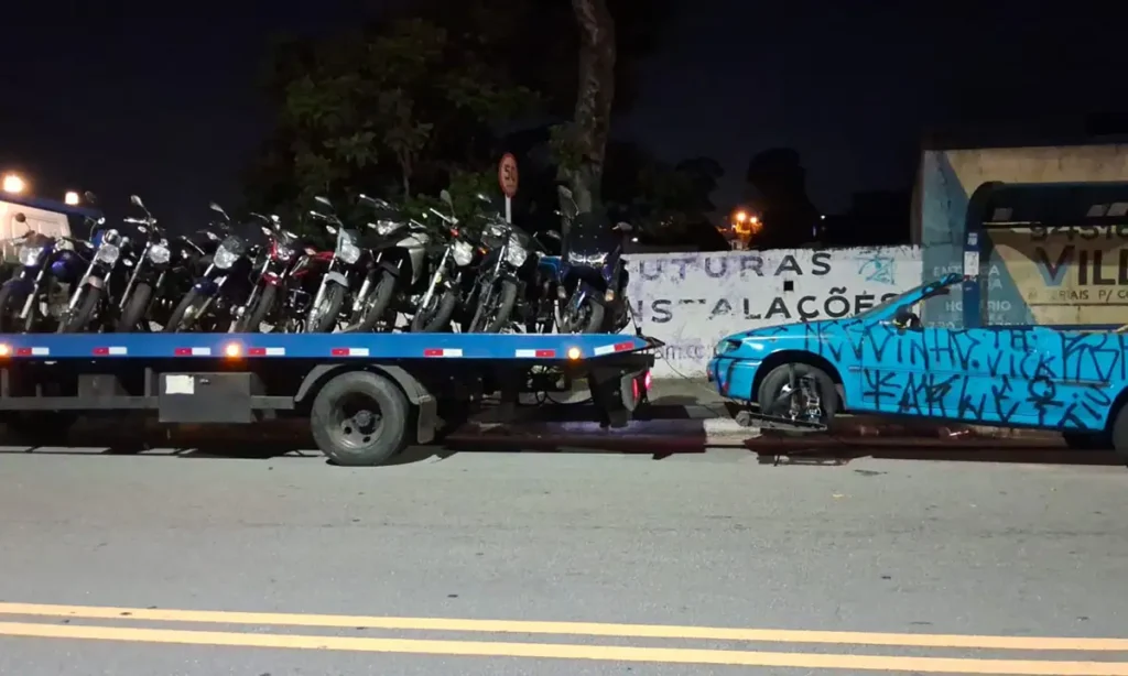 Santo André aperta cerco contra poluição sonora e apreende veículos em nova operação