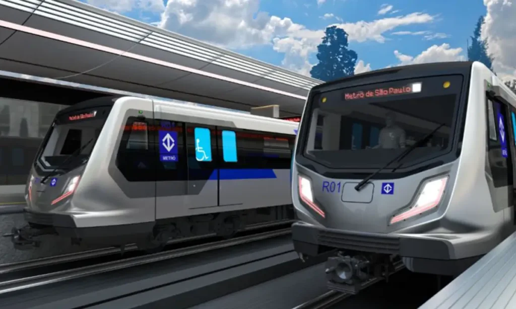 Celular carregado e ar-condicionado inteligente: Conheça os 44 novos trens do Metrô de SP Celular carregado e ar-condicionado inteligente Conheça os 44 novos trens do Metrô de SP