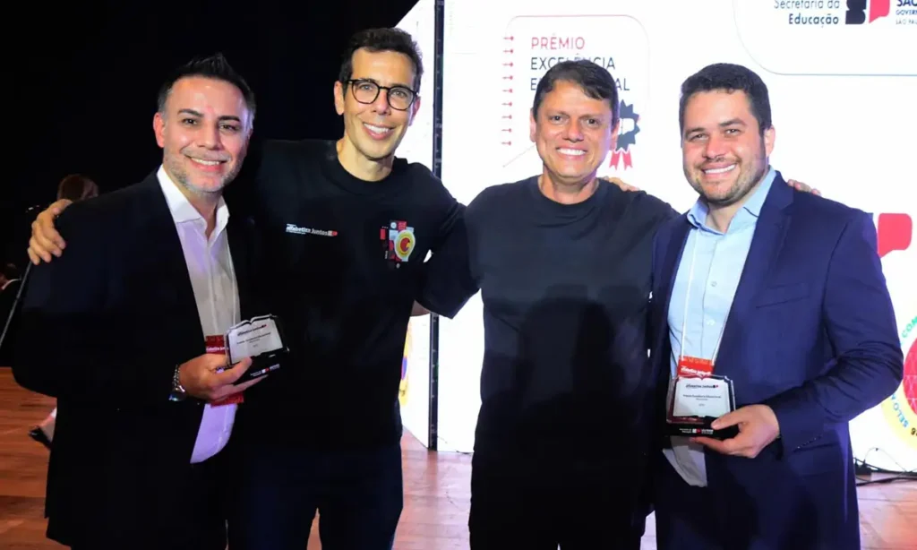 Educação de Santo André ganha destaque em premiação do Governo de São Paulo