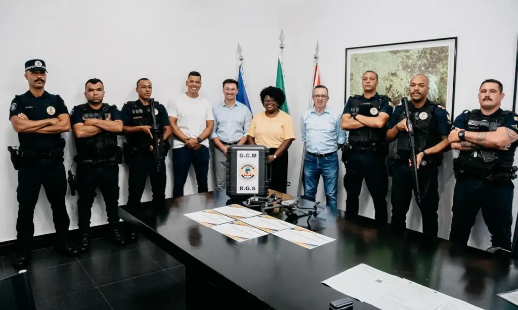 GCM de Rio Grande da Serra forma primeira turma de operadores de drones