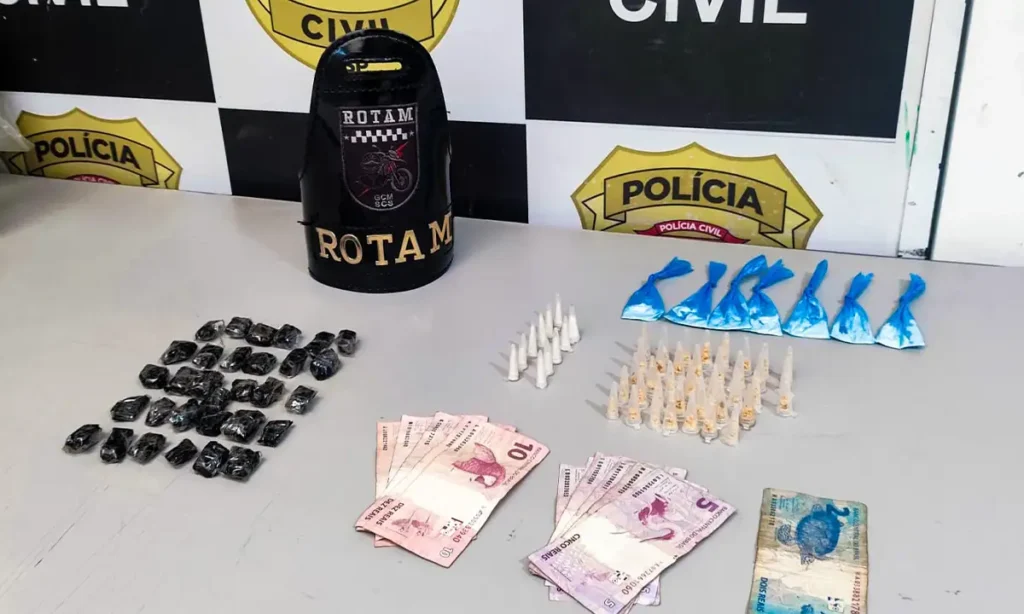 GCM de São Caetano prende homem por tráfico durante Operação ABC + Seguro em São Bernardo