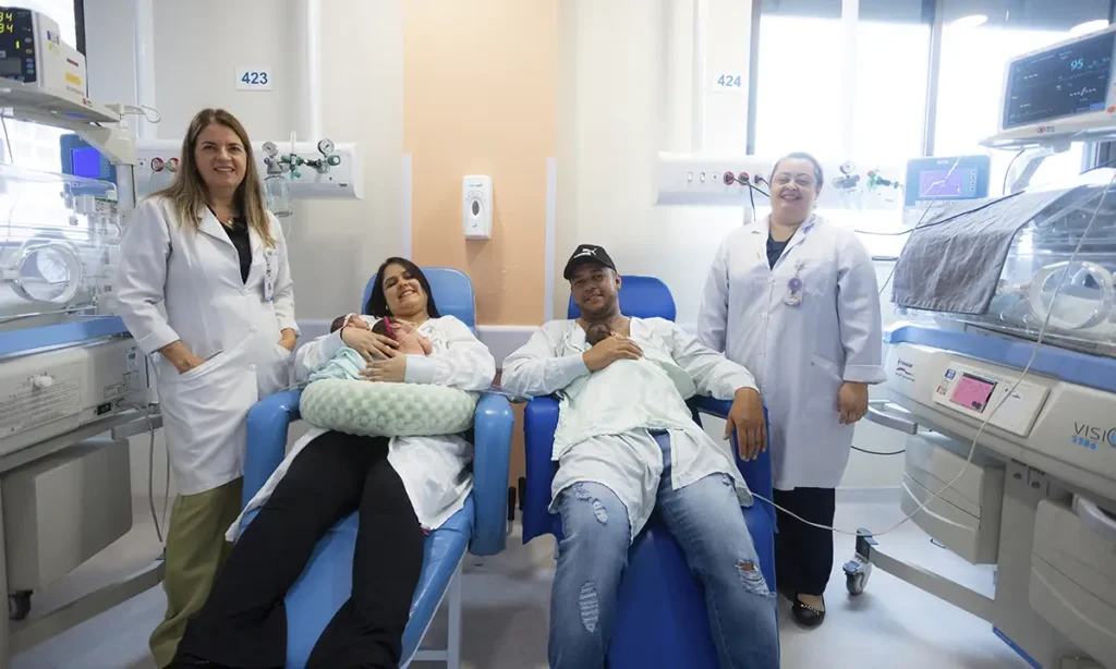 Hospital da Mulher de São Bernardo celebra nascimento de trigêmeos