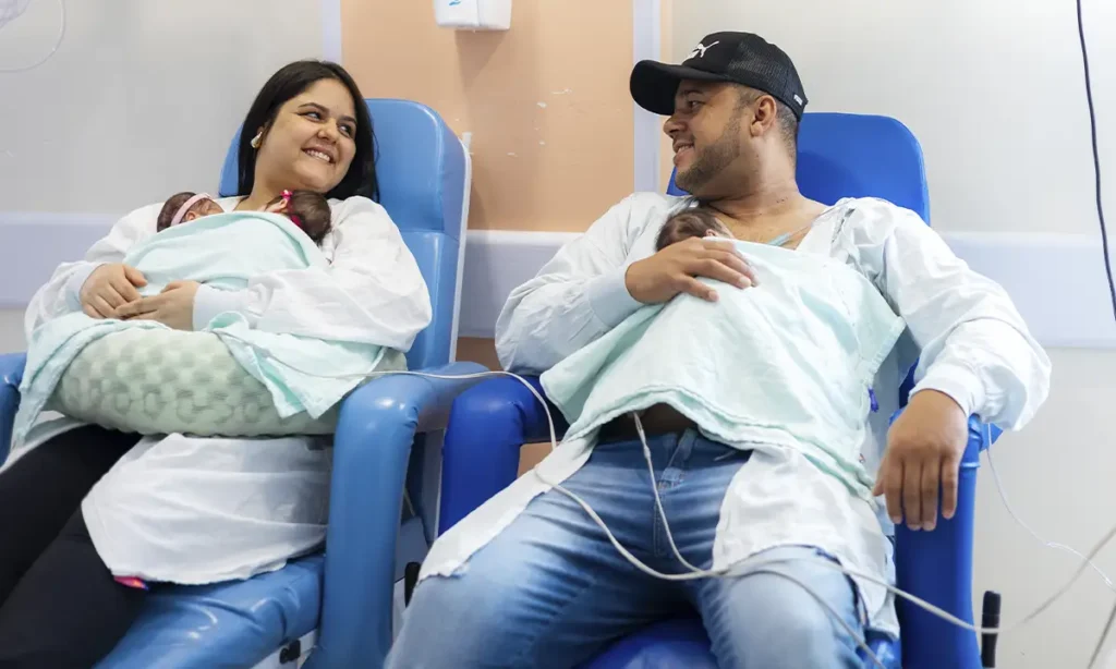 Hospital da Mulher de São Bernardo celebra nascimento de trigêmeos