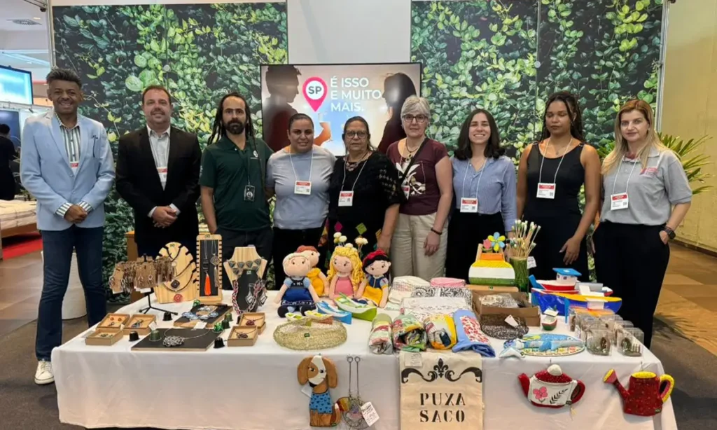 Estande da Setur-SP no 9º Expotel (Foto: Jaqueline Lima/Setur-SP)
