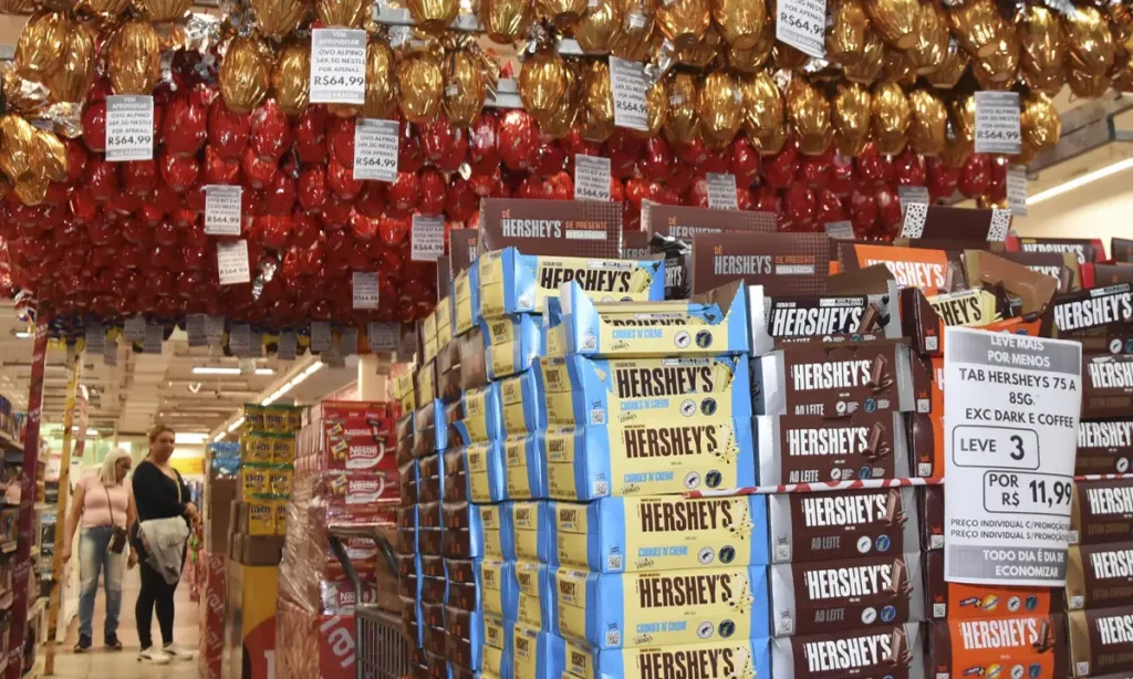 Procon Santo André encontra variação de 70% no preço dos ovos de Páscoa