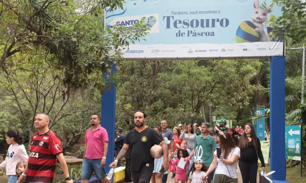 Santo André abre inscrições para Caça ao Tesouro de Páscoa nos parques Celso Daniel e Regional da Criança