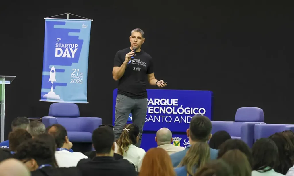 Santo André vira capital das startups Evento nacional reúne inovação e lança novo programa bilionário