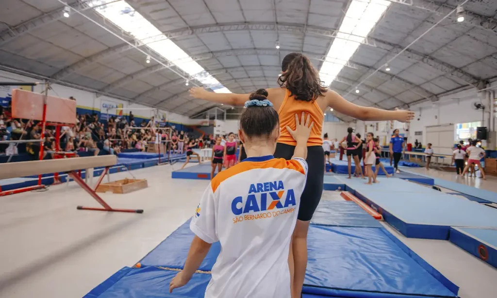 São Bernardo realiza 1º Encontro de Ginástica Artística e anuncia reforço no orçamento esportivo São Bernardo realiza 1º Encontro de Ginástica Artística e anuncia reforço no orçamento esportivo