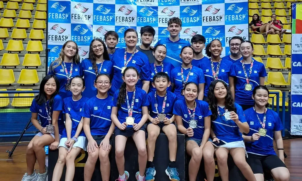 São Caetano conquista 26 medalhas na abertura do Estadual de Badminton em São Bernardo