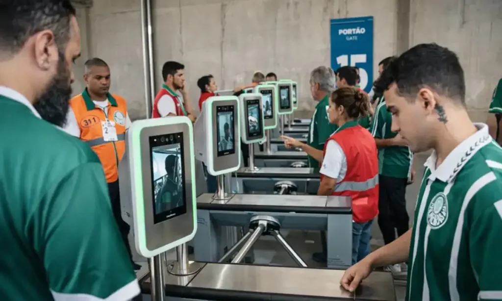 Lei Geral do Esporte: Biometria facial torna-se obrigatória em arenas para mais de 20 mil pessoas