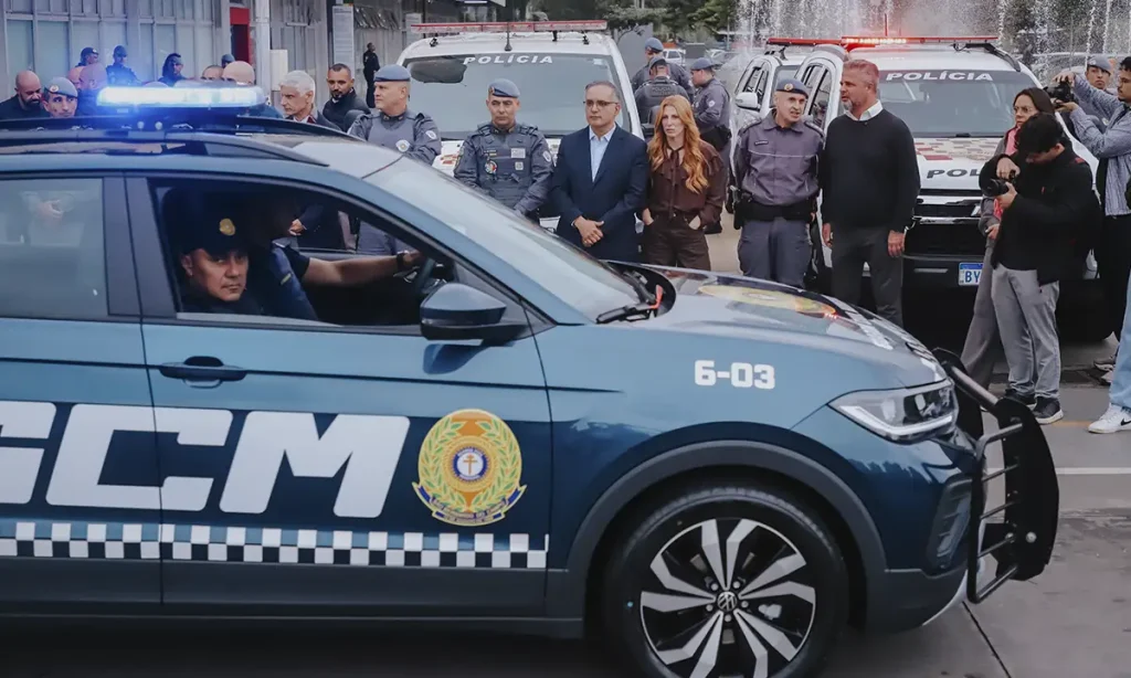 Com helicóptero Águia da PM, Operação Grande Envergadura amplia segurança em São Bernardo