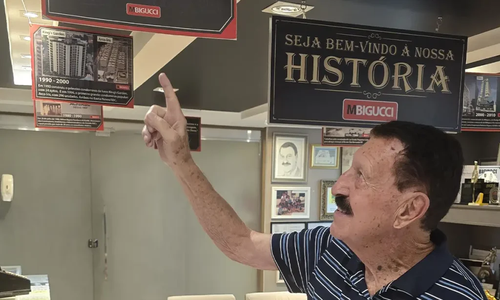 Milton Bigucci é homenageado pelos 65 anos na construção civil